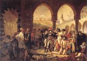 Baron Antoine-Jean Gros Plague House at Jaffa oil painting picture wholesale